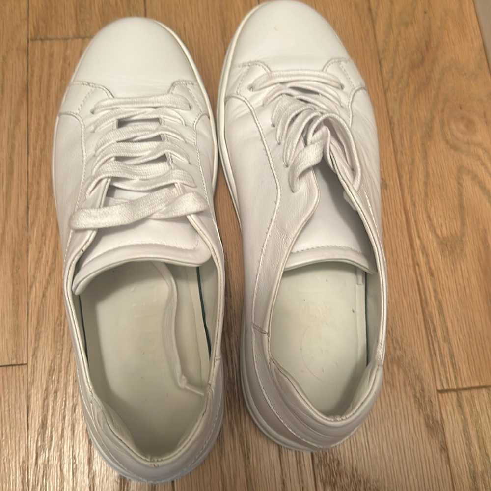 M gemi white sneakers size 8